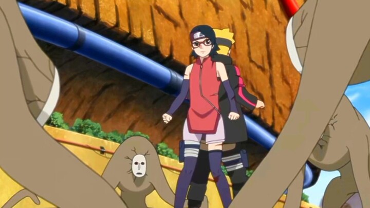 Boruto dan Sarada di takdirkan untuk selalu menjaga satu sama lain🥗🔩