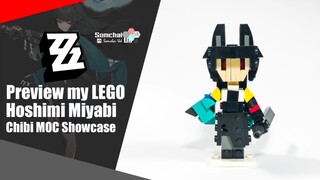 Preview my LEGO Zenless Zone Zero Hoshimi Miyabi Chibi | Somchai Ud