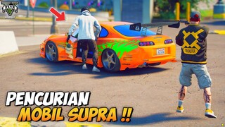 PENCURIAN MOBIL SUPRA MK4 !! SIAPA YANG MENCURINYA ?! - GTA V ROLEPLAY INDONESIA