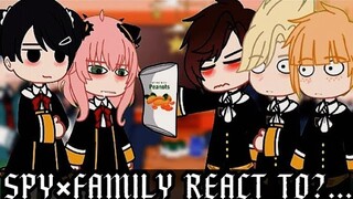 💼🔪-SPY×FAMILY REACTION TO?...-🔪💼 || GACHA CLUB || ANIME REACTION || [1/?]