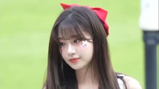 [4K Live] เชียร์ลีดเดอร์สุดสวยปรากฏตัวที่สนามกีฬาในไต้หวัน! นี่มันของจริงรึเปล่านะ? ✨ #BaseballGodde