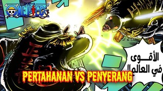 REVIEW OP 1090 !! PERTARUNGAN BERTAHAN SENTOMARU VS PENYERANG KIZARU (ONE PIECE)