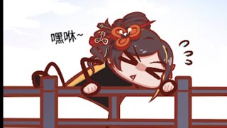 【荧四格】小千织翻进神里家后发生了什么？