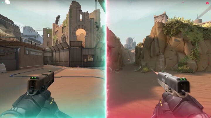 Switch sides // Switch skins. The Black Market Bulldog, Vandal, Marshal, Classic and Butterfly Knife