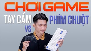 Chơi game bằng bàn phím chuột hay tay cầm ĐÃ NHẤT? CONSOLE vs KEYBOARD MOUSE