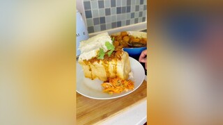 Here's how to plate a Bunny Chow reddytocook hackathon2021 bunnychow durban curry howto createlocal