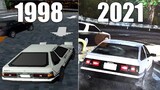 Evolution of Initial D Games [1998-2021]