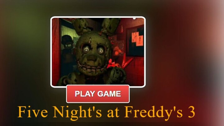 Five Nights at Freddy's 3 - Online Game ️