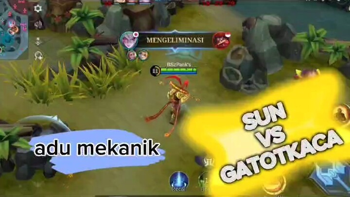 SUN VS GATOTKACA!!!!EPIC COMEBACK||ADU MEKANIK