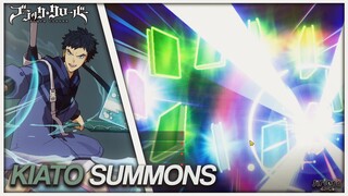 SUMMONING FOR 5* KIATO GONE WRONG... | Black Clover Mobile