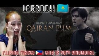 Dimash Kudaibergen - Qairan Elim - Filipina reacts 🇵🇭 | димаш Құдайберген