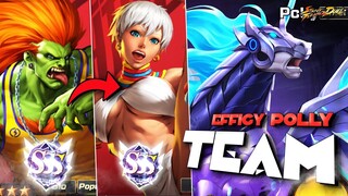 *NEW* TRIAL POLLY GUIDE!! MAXIMIZE YOUR DAMAGE BEST TEAMS!! (Street Fighter Duel)