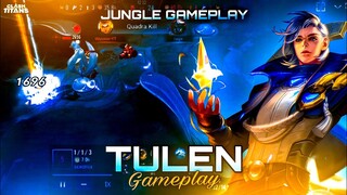 Tulen Jungle Gameplay With Voice-over Guide | Quadra Kill | Clash of Titans | CoT | MOBA | India