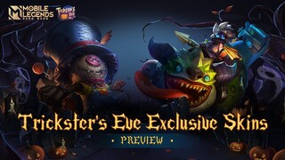 Trickster's Eve Exclusive Skins | Cyclops & Barats | Mobile Legends: Bang Bang