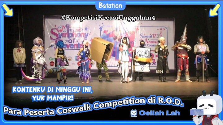 Para peserta parade Coswalk R.O.D.