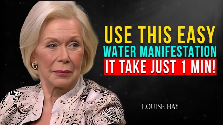 Louise Hay: Place A GLASS OF WATER Under Your Bed And See Manifestation Magic!