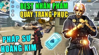 [Free Fire] Lưu Trung Lại Best Nhân Phẩm Khi Quay Vòng Quay KC Săn Pháp Sư Hoàng Kim | Lưu Trung TV