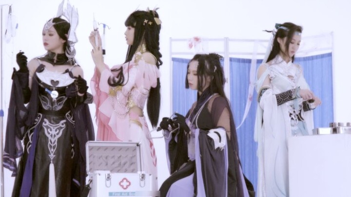 [Qianfeng] Jian Wang 3's creative girl group BLACK MILK - full healing frenzy - come and pick your f