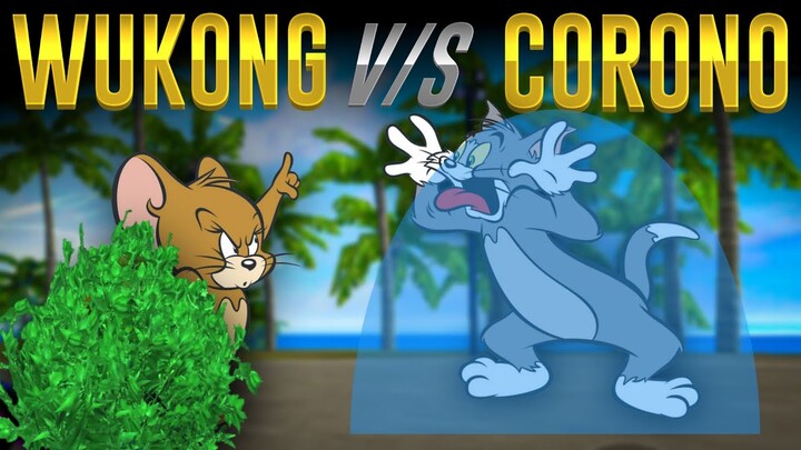 Wukong Vs Corono || Tom And Jerry Funny Video || Garena Free Fire