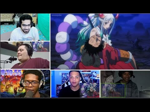 One Piece Episode 1077 Reaction Mashup - ワンピース 1077話 リアクション