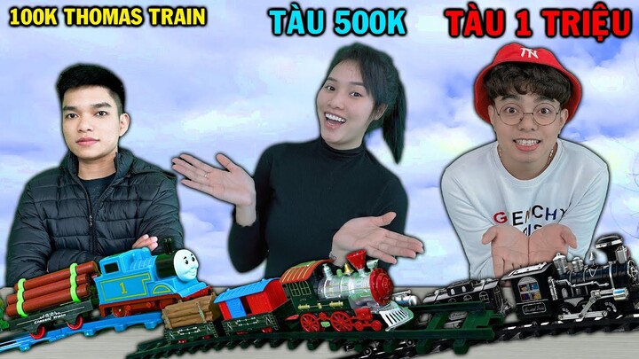 THẮNG TÊ TÊ VÀ CUỘC THI TÀU HỎA ĐI SĂN CON TÀU MA THOMAS TRAIN TÀU AI ĐẸP NHẤT