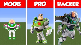 NOOB vs PRO vs HACKER Buzz Lightyear