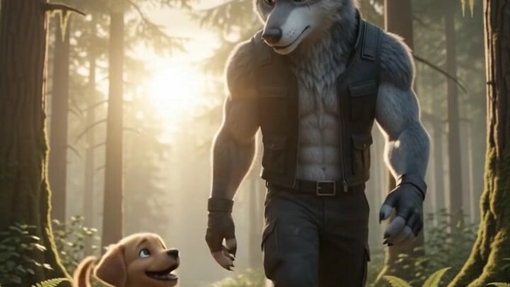 🐺❤️ The Wolf Who Saved a Lost Puppy | Episode 1