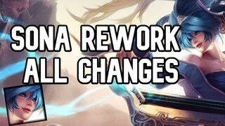 Sona Rework - All Changes