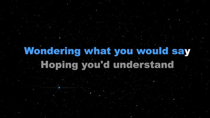 HAVING YOU NEAR ME KARAOKE