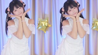 【鱼子酱】《大喜》国风连衣裙套装 直播跳舞录屏