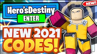 Roblox A Hero's Destiny New Codes! 2021 September