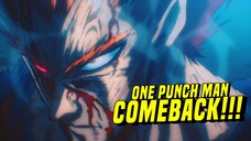 Anime ONE PUNCH MAN COMEBACK!!!