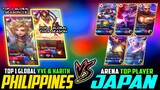 This is how you comeback!! Philippines Former Top 1 Global vs. Japan Top Player in Arena Contest