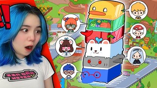 Mèo Simmy Xây Gaming House Cho Tất Cả Thành Viên Hero Team Trong ToCa Life World