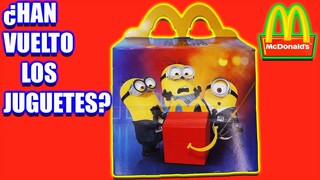 Nueva Colección Juguetes Minions Gru 4 en la Cajita Feliz Happy Meal de McDonald´s