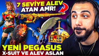 YENİ PEGASUS X-SUİT VE 7 SEVİYE ALEVLİ AMR!! 😮 AYLARDIR BEKLENEN MOD GELDİ!! | PUBG MOBILE
