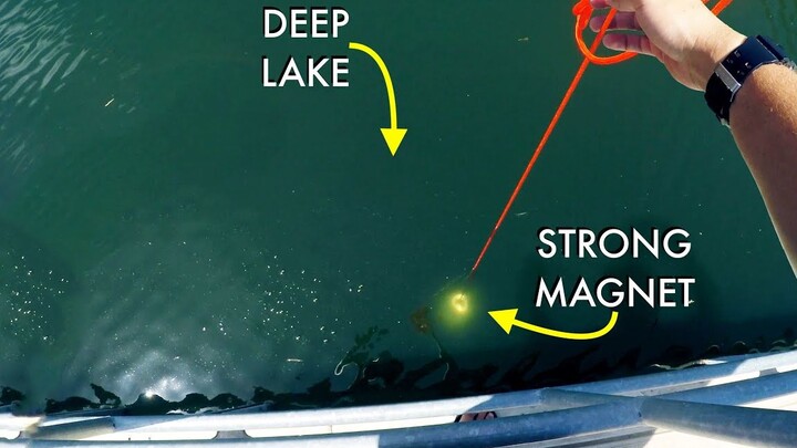 Apa yang Bisa Kudapatkan Jika Memasukkan Besi Magnet Raksasa ke Danau?