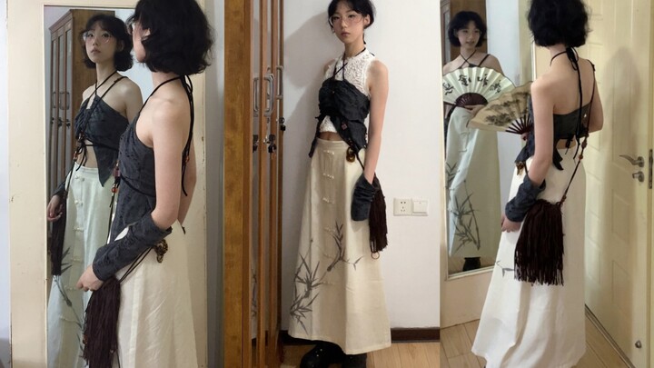 When a sweet girl meets New Chinese style… Whoa! (Did she turn into a big sister?)