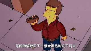 辛普森一家：侯默狂喝一堆饮料尿意来袭，纽约街头欲就地解决
