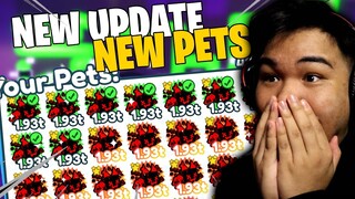 Pet Simulator X #8 | NEW UPDATE, NEW PETS " SOBRANG GANDA" nakuha ko agad!!!