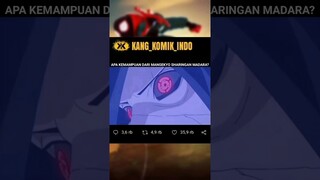 KEKUATAN MANGEKYO SHARINGAN MADARA TERNYATA SANGAT OP