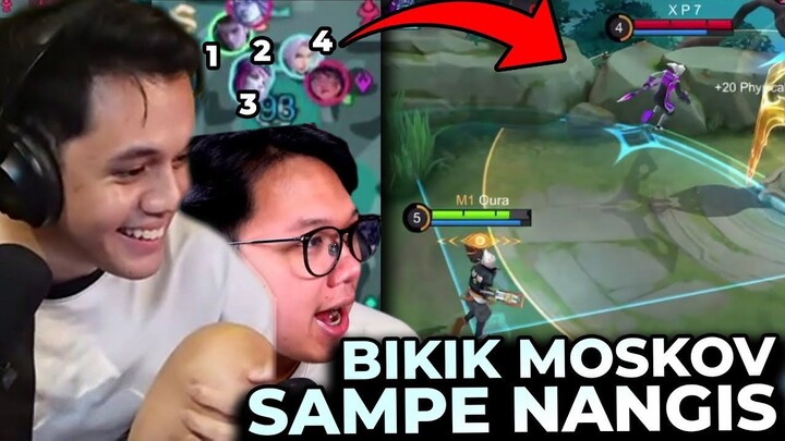 Cara Gw & Luminaire Bikin Moskov Musuh Kena Mental!! Gank Terus Sampe Nangis!! -