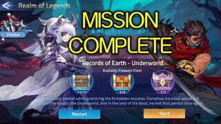 Records of Earth - Underworld (Realm of Legends Chapter) Mobile Legends: Adventure Walkthrough