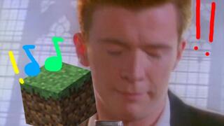 Never Gonna Give Minecraft Up