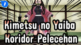 Kimetsu no Yaiba | [MMD] Nezuko Di Dalam Koridor Pelecehan Kekuatan_1