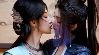 حب مزدوج يتشكل في بحر القلوب المضطربة.