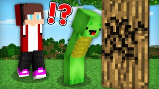 How Mikey & JJ Survive Without Arms in Minecraft Challenge (Maizen Mizen Mazien)