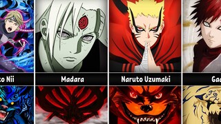 All Jinchuriki and their Tailed Beasts in Naruto