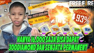 16.000 DOANG LOH BISA DAPETIN INI SEMUA + SENJATA PERMANEN JUGA - GARENA FREE FIRE