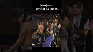 NEWJEANS Try Not To Flinch #newjeans #minji #hanni #haerin #hyein #danielle #aaa #aaa2023